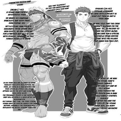 Tribal Man X Streamer + Omake [yaoi]