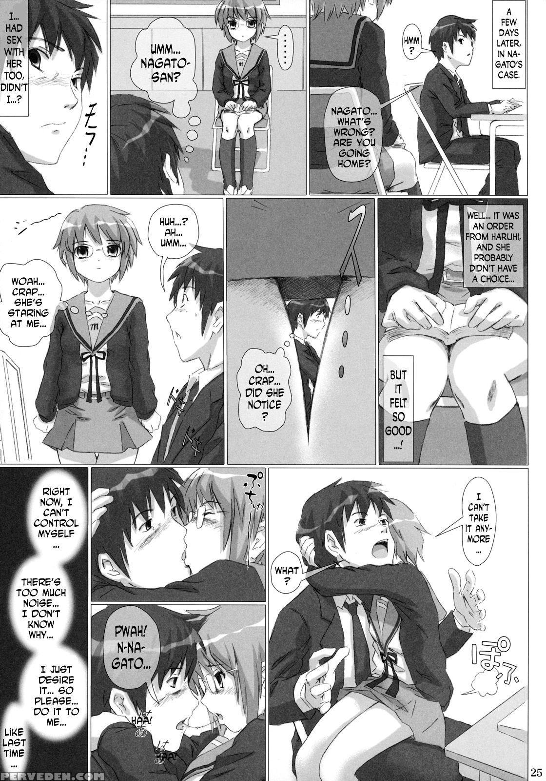 The melancholy of haruhi suzumiya hentai manga фото 77