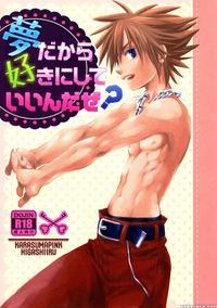 [karasuma Pink Higashiiru (karasuma Pink)] Yume Dakara Suki Ni Shite Ii Nda Ze? (kingdom Hearts) [english] {shotachan}