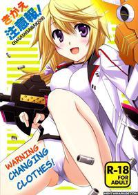 Is: Infinite Stratos Dj - Warning Changing Clothes!