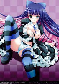 The Angel Wears Gothic Lolita - Panty & Stocking With Garterbelt