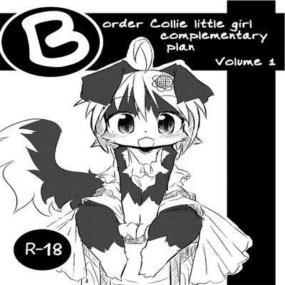 Border Collie Little Girl Complementary Plan