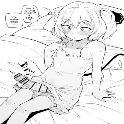 Flan-chan Becomes A Futanari