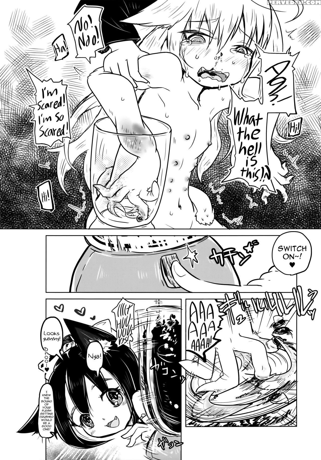 (abnormal Comic Day! 2) [dennou Chocolate (awa)] Nekokan! Meshimase | Canned Catfood! Please Try It [english] [atf] 1