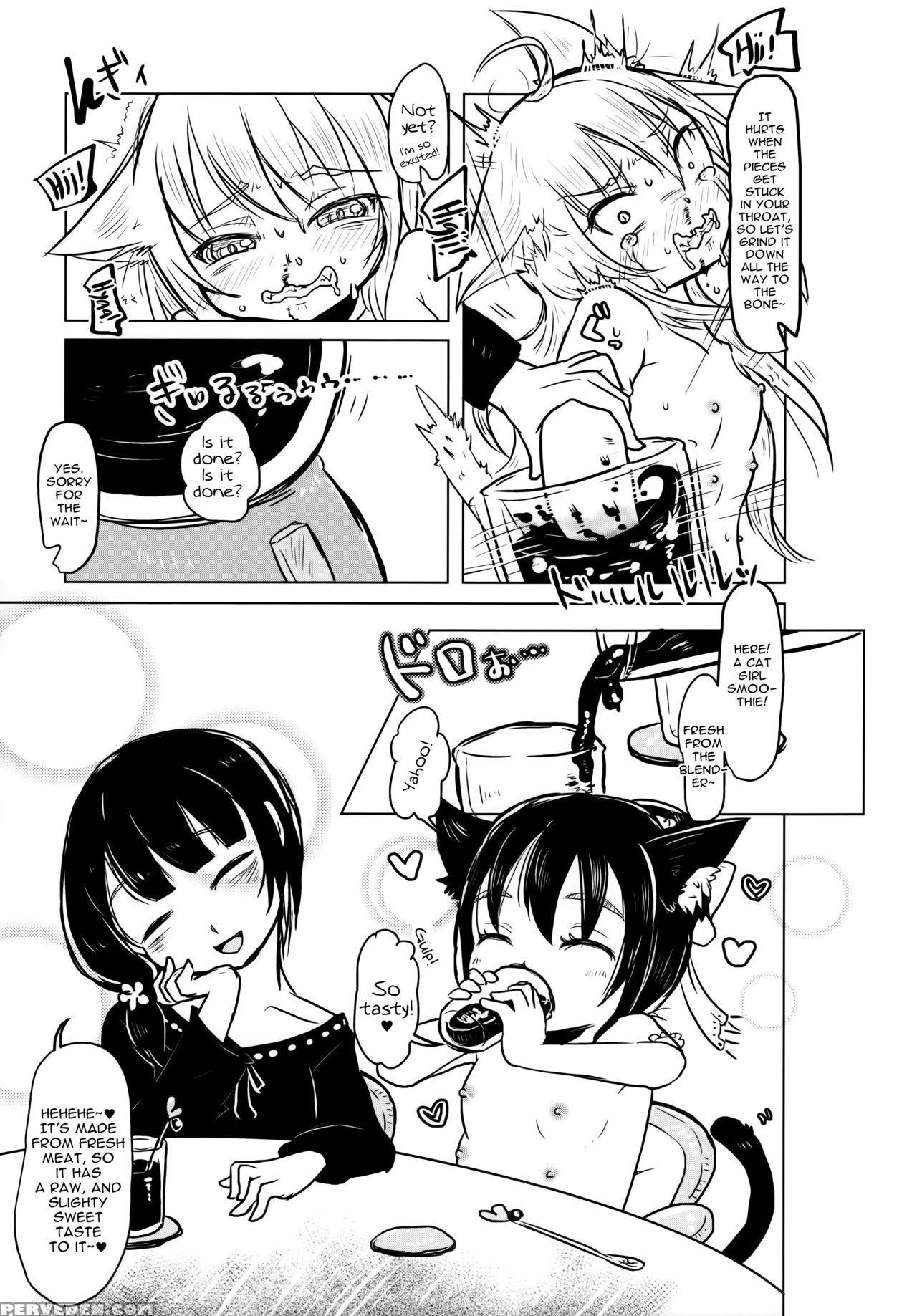 (abnormal Comic Day! 2) [dennou Chocolate (awa)] Nekokan! Meshimase | Canned Catfood! Please Try It [english] [atf] 1