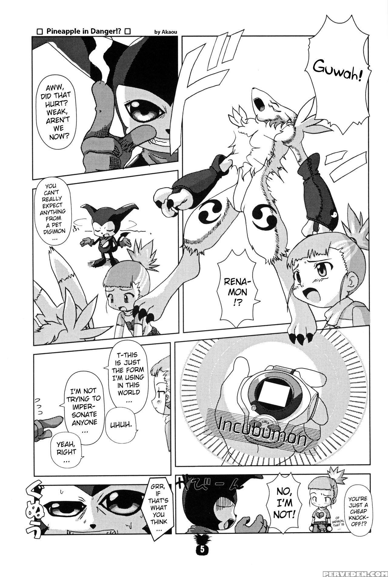 (c60) [akadama-ya (akaou)] Junjou Pineapple (digimon Tamers) [english] [atf] 1