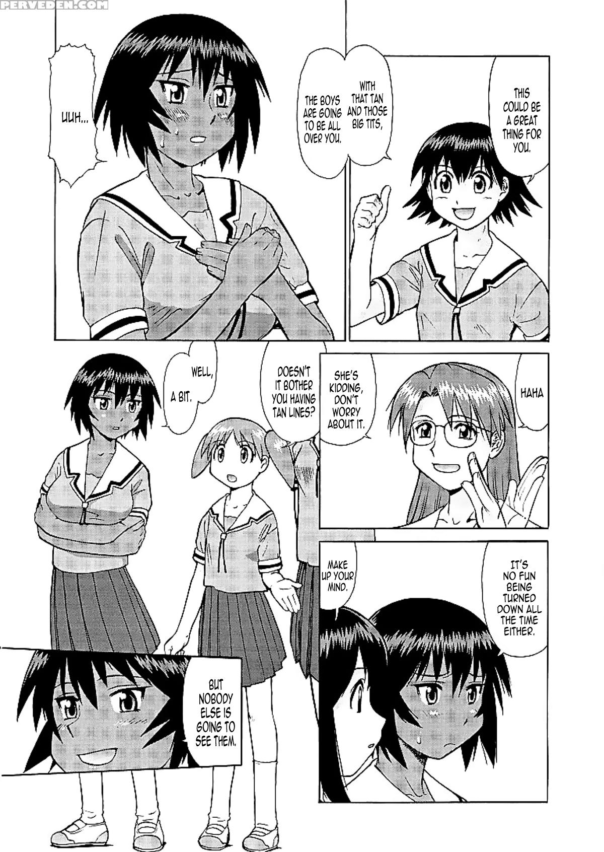 (c61) [tsurikichi-doumei (umedama Nabu)] Kagura's Tan Lines (umedamangashuu Nana!) (azumanga Daioh) [english] [b.e.c. Scans] 1
