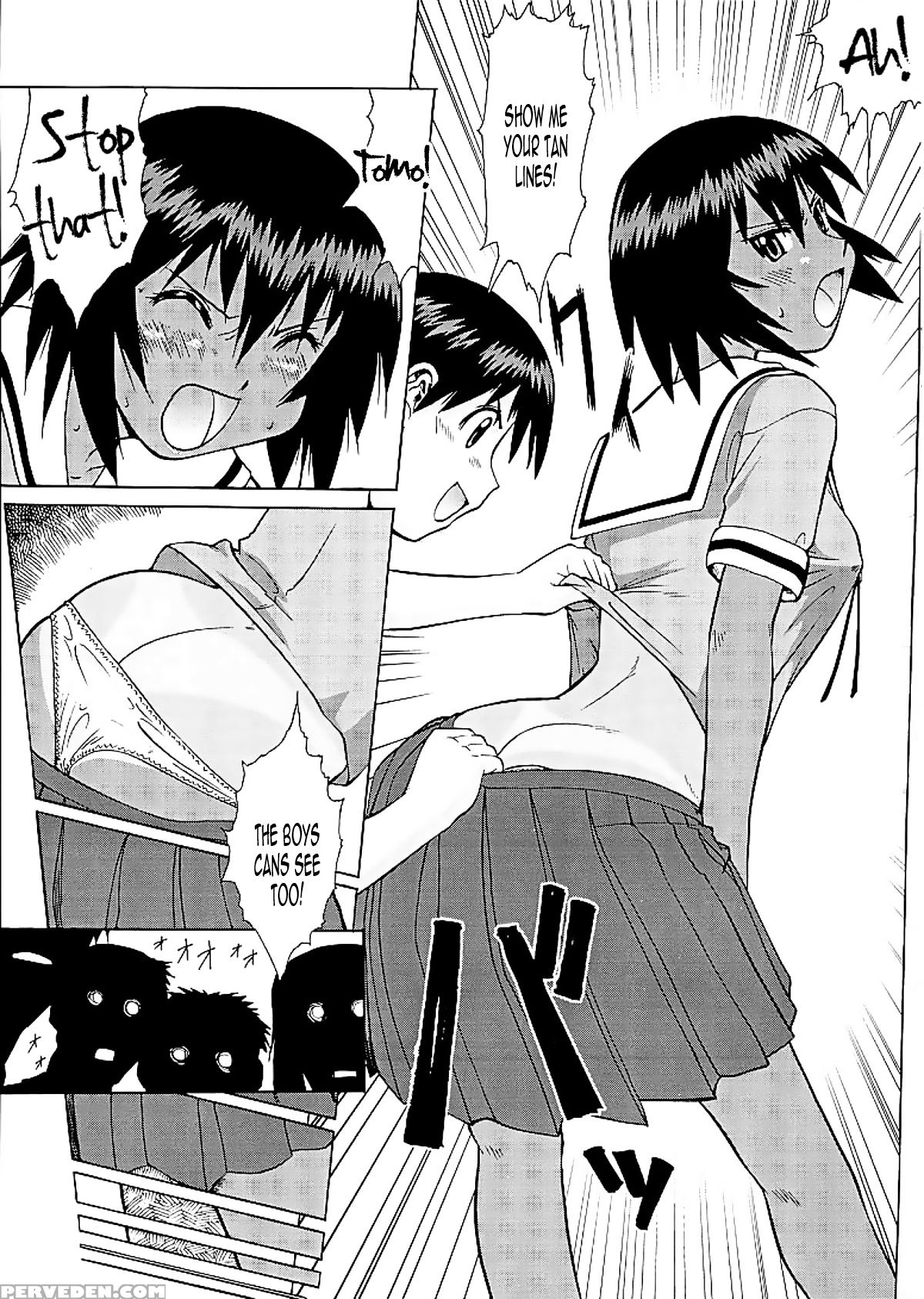 (c61) [tsurikichi-doumei (umedama Nabu)] Kagura's Tan Lines (umedamangashuu Nana!) (azumanga Daioh) [english] [b.e.c. Scans] 1