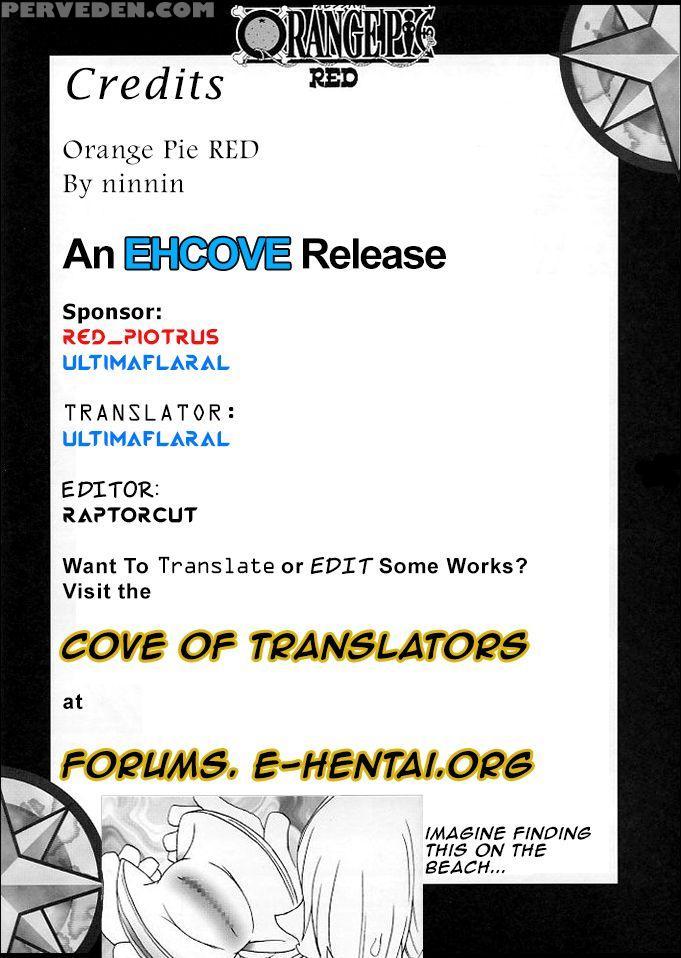 (c62) [kenix (ninnin)] Orange Pie Red (one Piece) [english] [ehcove] 1