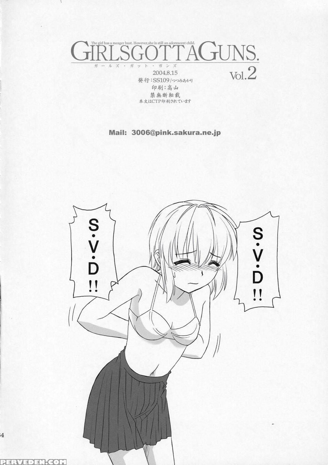 (c66) [ss109 (tsutsumi Akari)] Girls Gotta Guns. Vol. 2 (gunslinger Girl) [english] 1