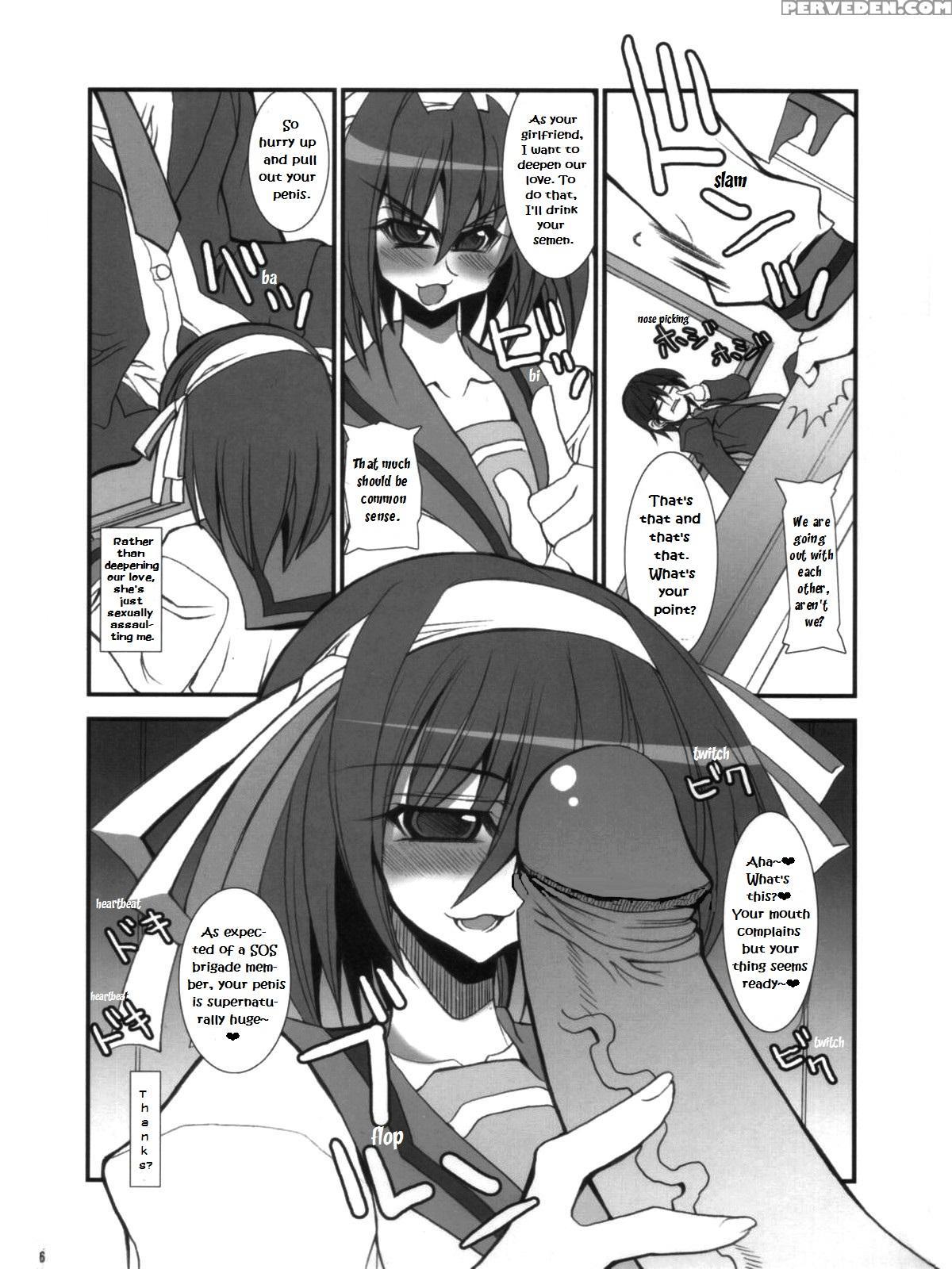 (c70) [kikyakudou (karateka Value)] Yuuutsu Na Boku No Haruhi (suzumiya Haruhi No Yuuutsu) [english] [ehcove] [decensored] 1