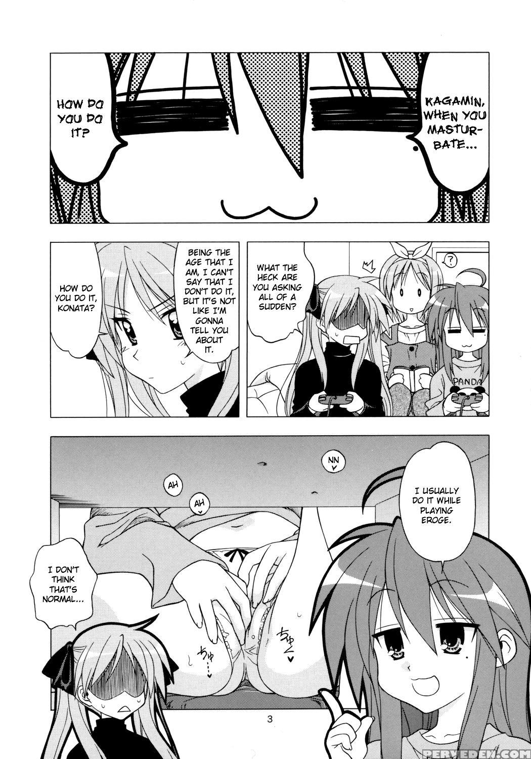 (c73) [geiwamiwosukuu!! (karura Syou, Tachi Tsubaki)] Choco-cornet Mou Ikko. (lucky Star) [english] [stolentranslations] 1