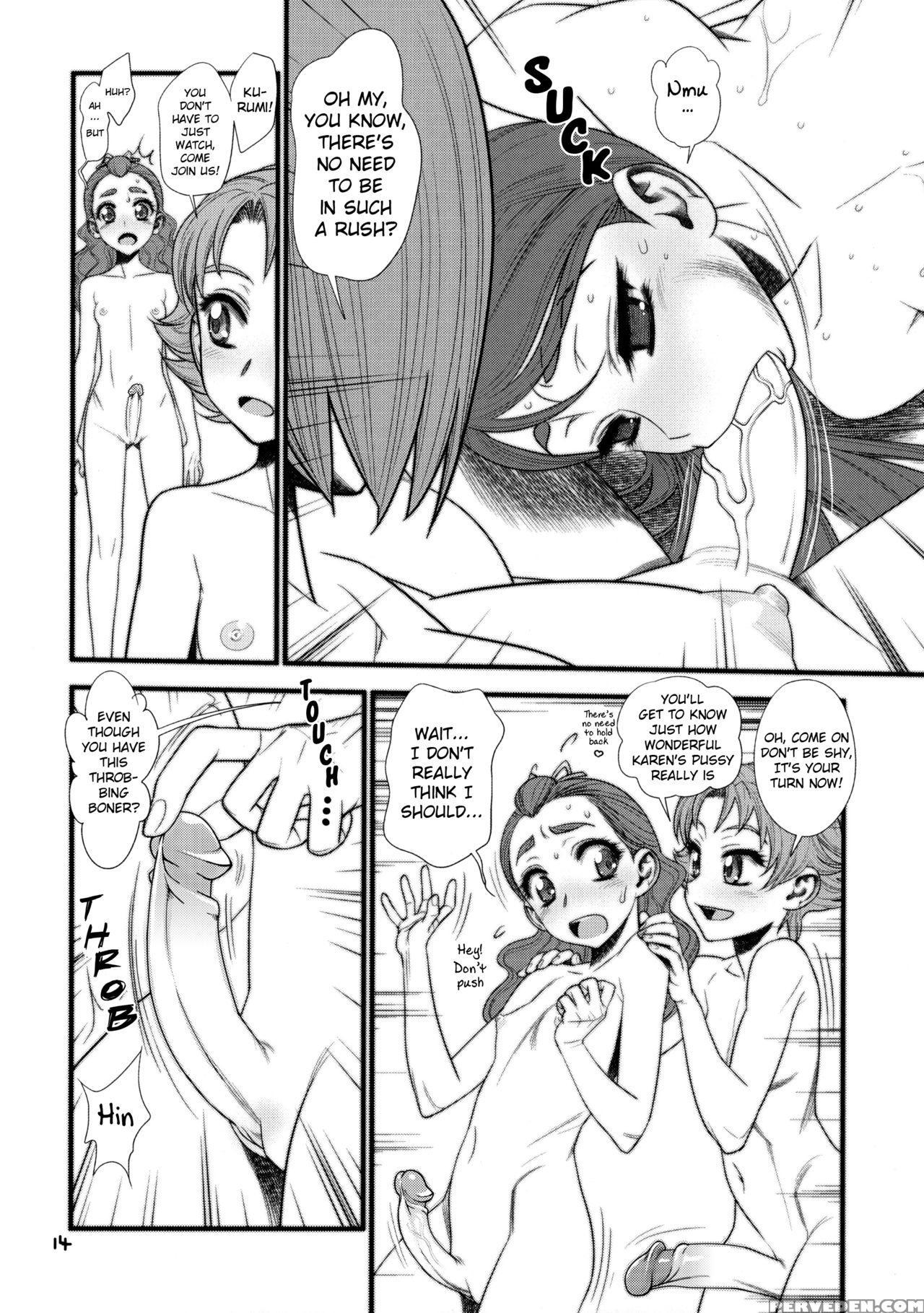 (c74) [gerupin (minazuki Juuzou)] Glass No Karen | Karen Glass (yes! Precure 5) [english] [belldandy100] [decensored] 1