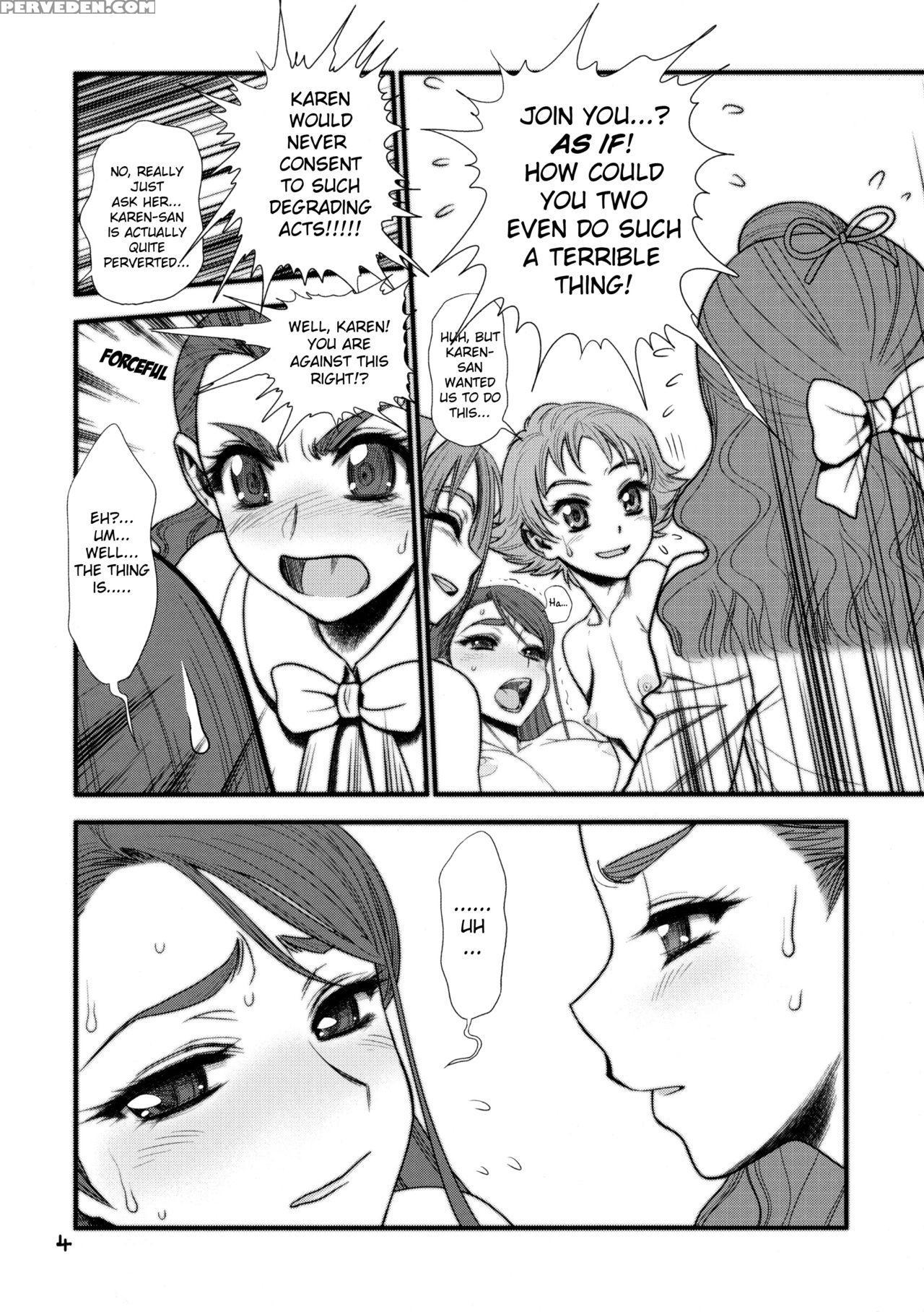 (c74) [gerupin (minazuki Juuzou)] Glass No Karen | Karen Glass (yes! Precure 5) [english] [belldandy100] [decensored] 1