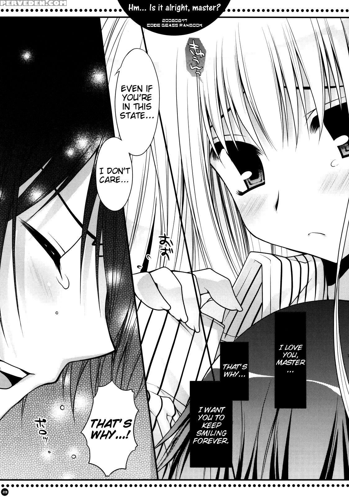 (c74) [pink (araiguma)] Anou... Korede Ii Desu Ka? Goshujin-sama | Hm... Is It Alright, Master? (code Geass: Lelouch Of The Rebellion) [english] Chapter 1 Page 21