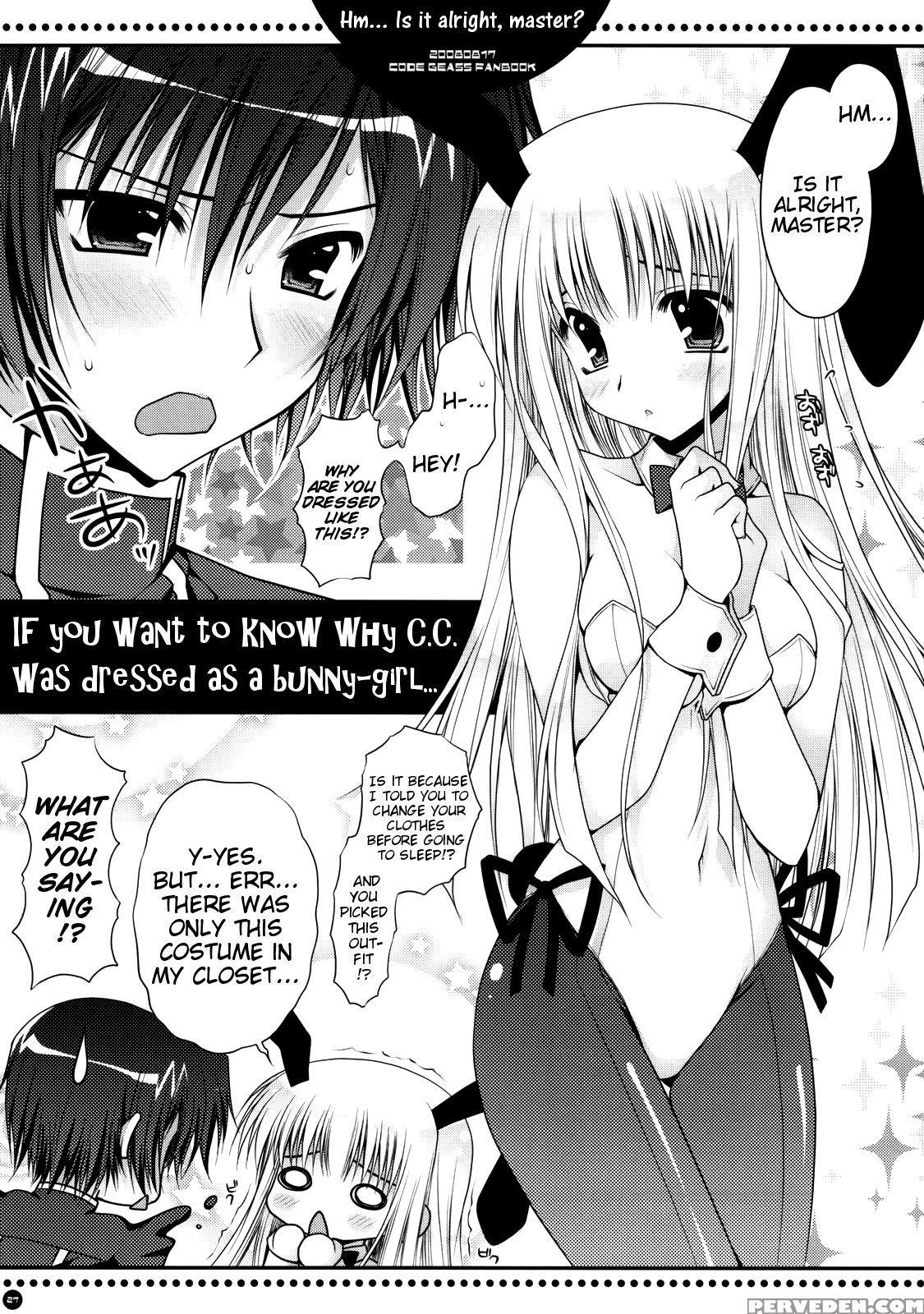 (c74) [pink (araiguma)] Anou... Korede Ii Desu Ka? Goshujin-sama | Hm... Is It Alright, Master? (code Geass: Lelouch Of The Rebellion) [english] Chapter 1 Page 24