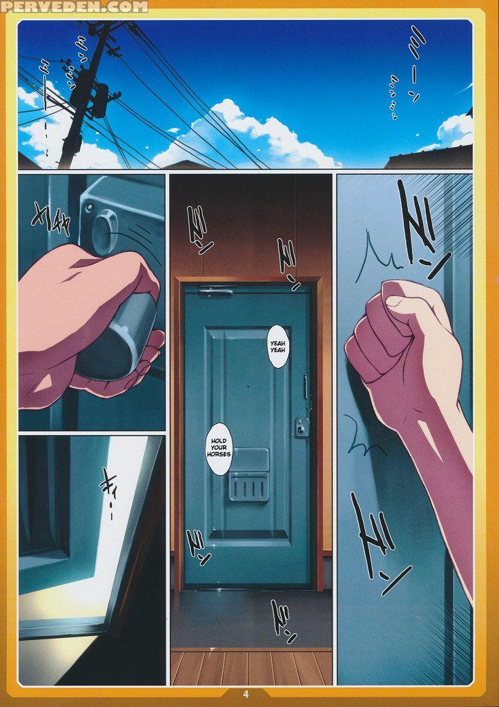 (c77) [longhorntrain (cyocyo)] Okashi No Ie (mitsudomoe) [english] [atf] 1