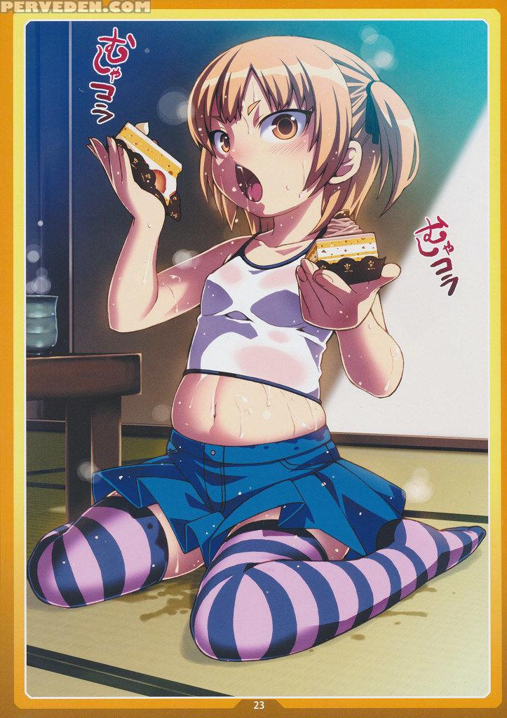 (c77) [longhorntrain (cyocyo)] Okashi No Ie (mitsudomoe) [english] [atf] 1
