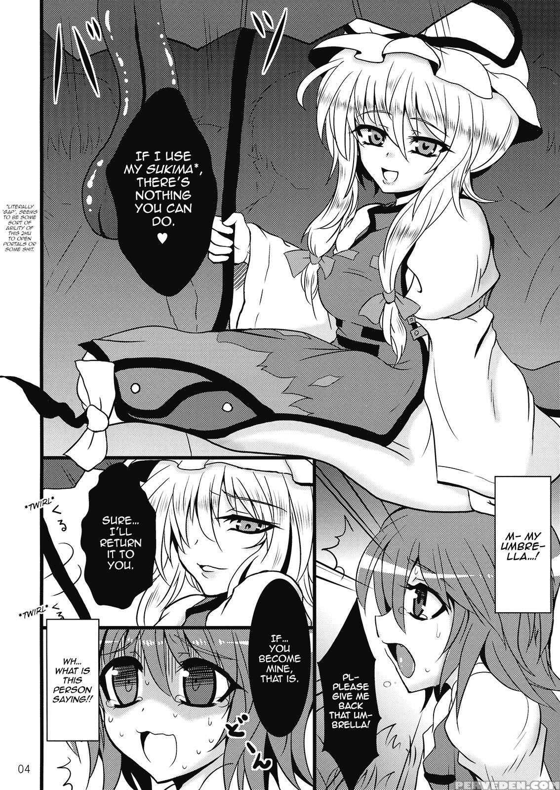 (c77) [meso:nova (sanwaribiki, Yukimachi Tounosuke)] Kasamusume Ryoujoku Goudou "cuffs" (part 1) (touhou Project) [english] [happymerchants] 1