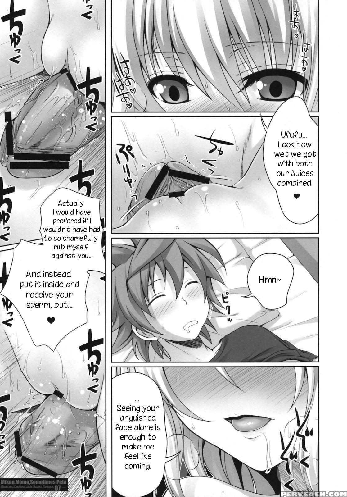 (c79) [40010 1-go (40010prototype)] Mikan, Momo, Sometimes Peta (to Love-ru) [english] 1