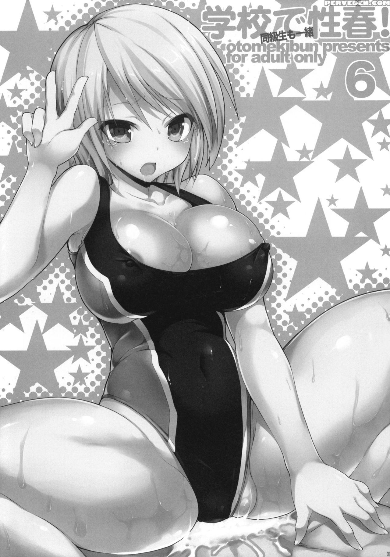 (c80) [otomekibun (sansyoku Amido.)] Gakkou De Seishun! 6 [english] 1