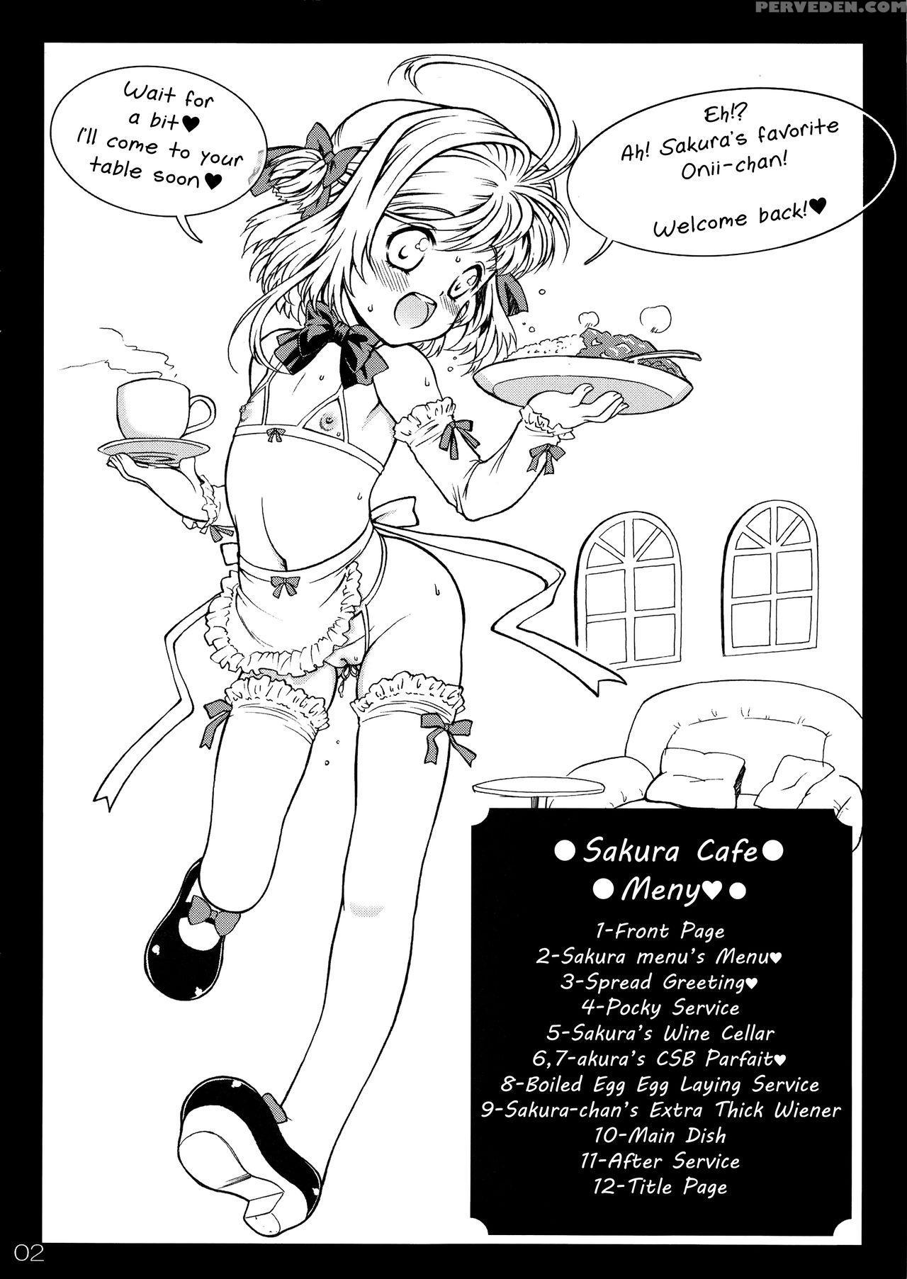 (c82) [idenshi No Fune (nanjou Asuka)] Sakura Menu (card Captor Sakura) [english] [mongolfier] 1