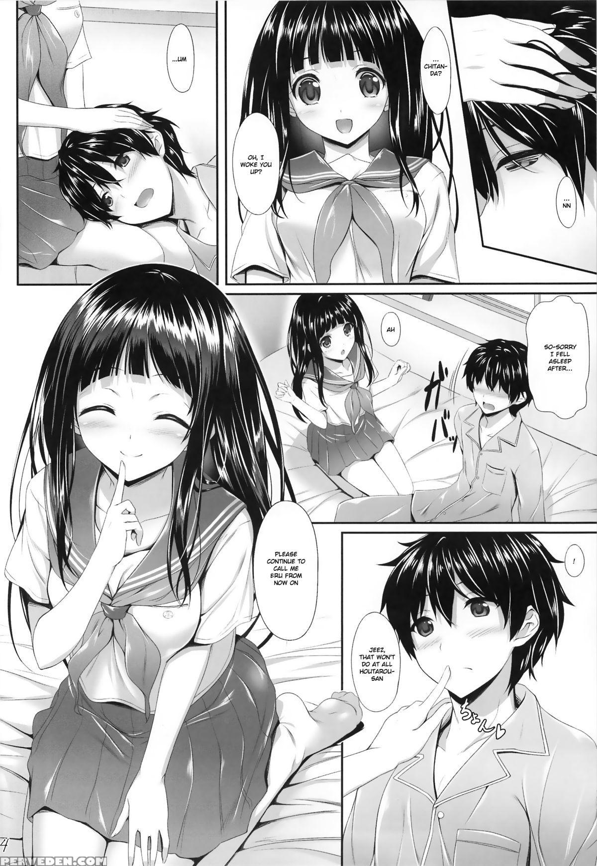 (c82) [in The Sky (nakano Sora)] Ice Cream Cherry Blossom (hyouka) [english] 1