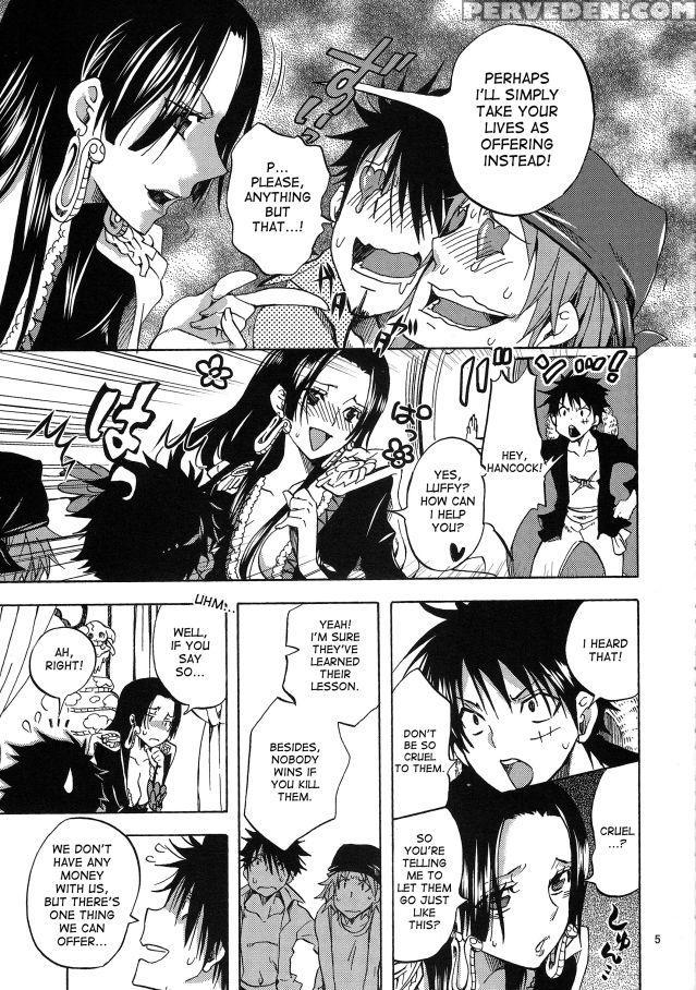 (c82) [kurione-sha (yu-ri)] Gohoushi Jotei (one Piece) [english] {doujin-moe.us} Chapter 1 Page 4