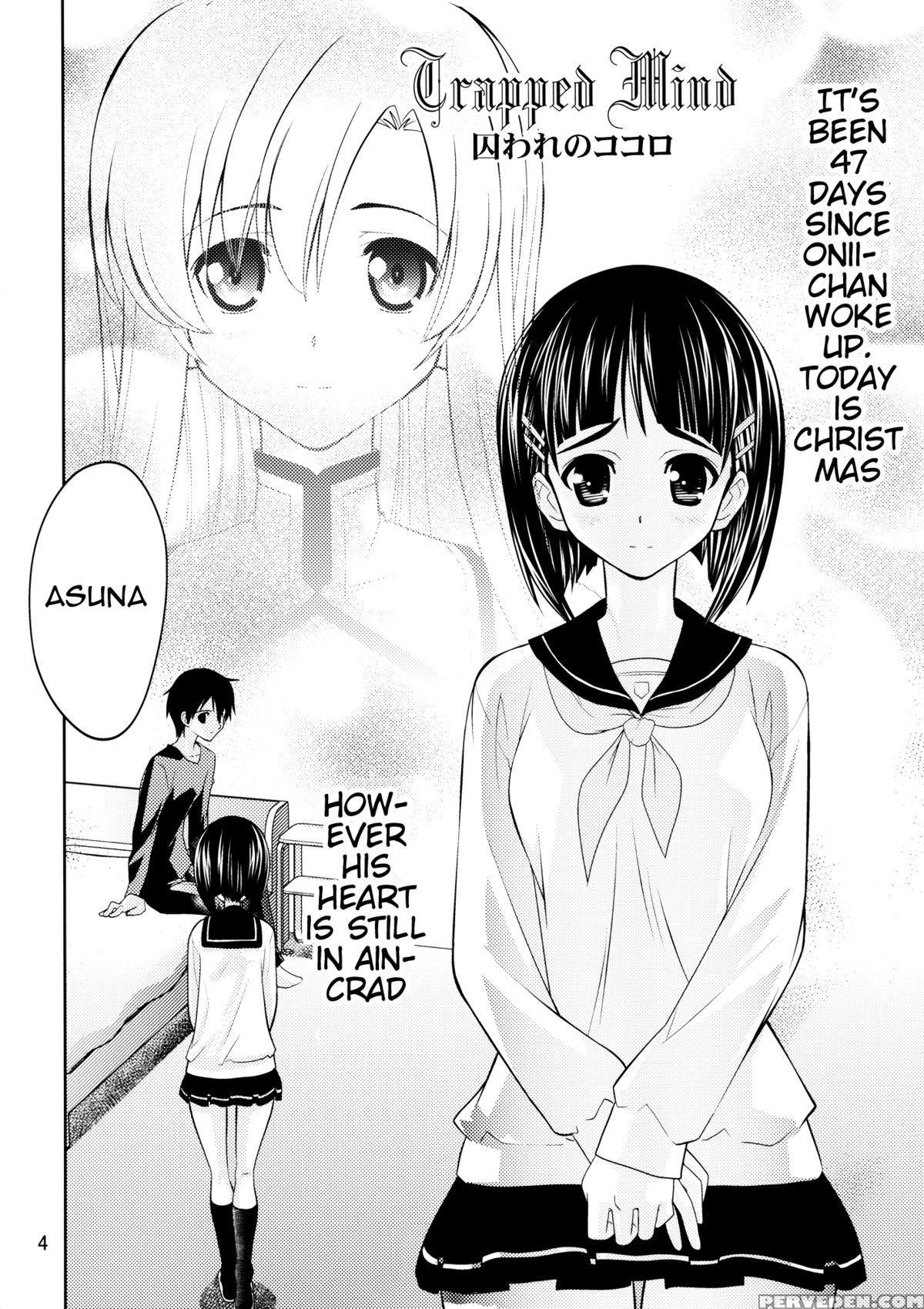 (c83) [morimi-ya (morimi Ashita)] Toraware No Kokoro (sword Art Online) [english] {doujin-moe.us} Chapter 1 Page 3