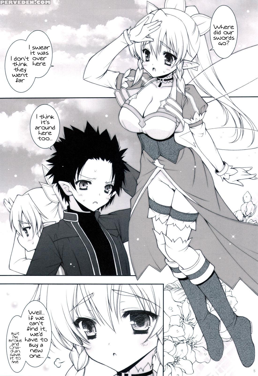 (c83) [shigunyan] Sex And Oppai + Omake Bon (sword Art Online) [english] [tigoris] Chapter 1 Page 4
