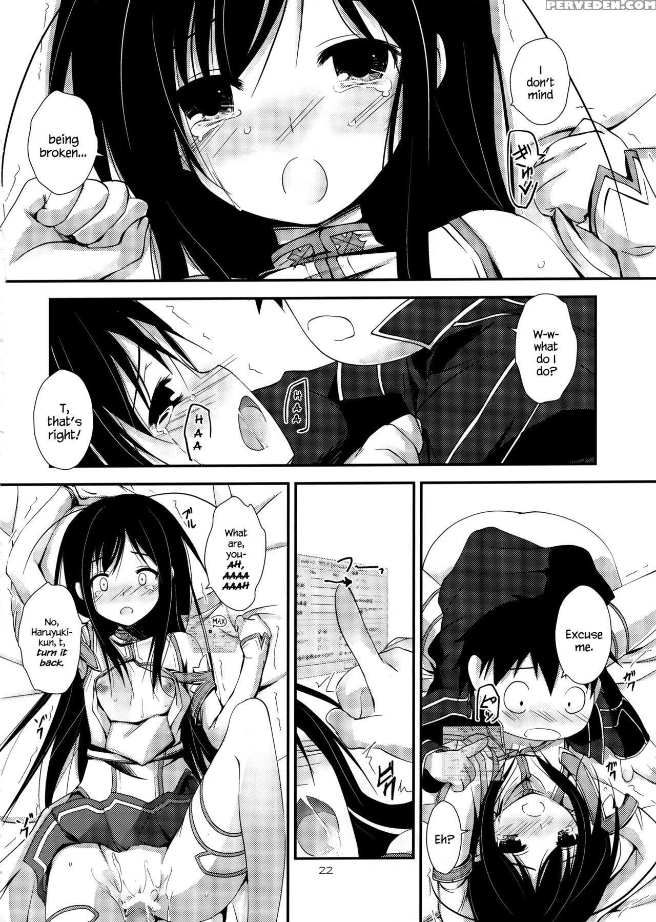 (c83) [yagisaki Ginza (yagami Shuuichi)] Aruvuheimu Aincrad World (accel World) [english] {hennojin} Chapter 1 Page 22