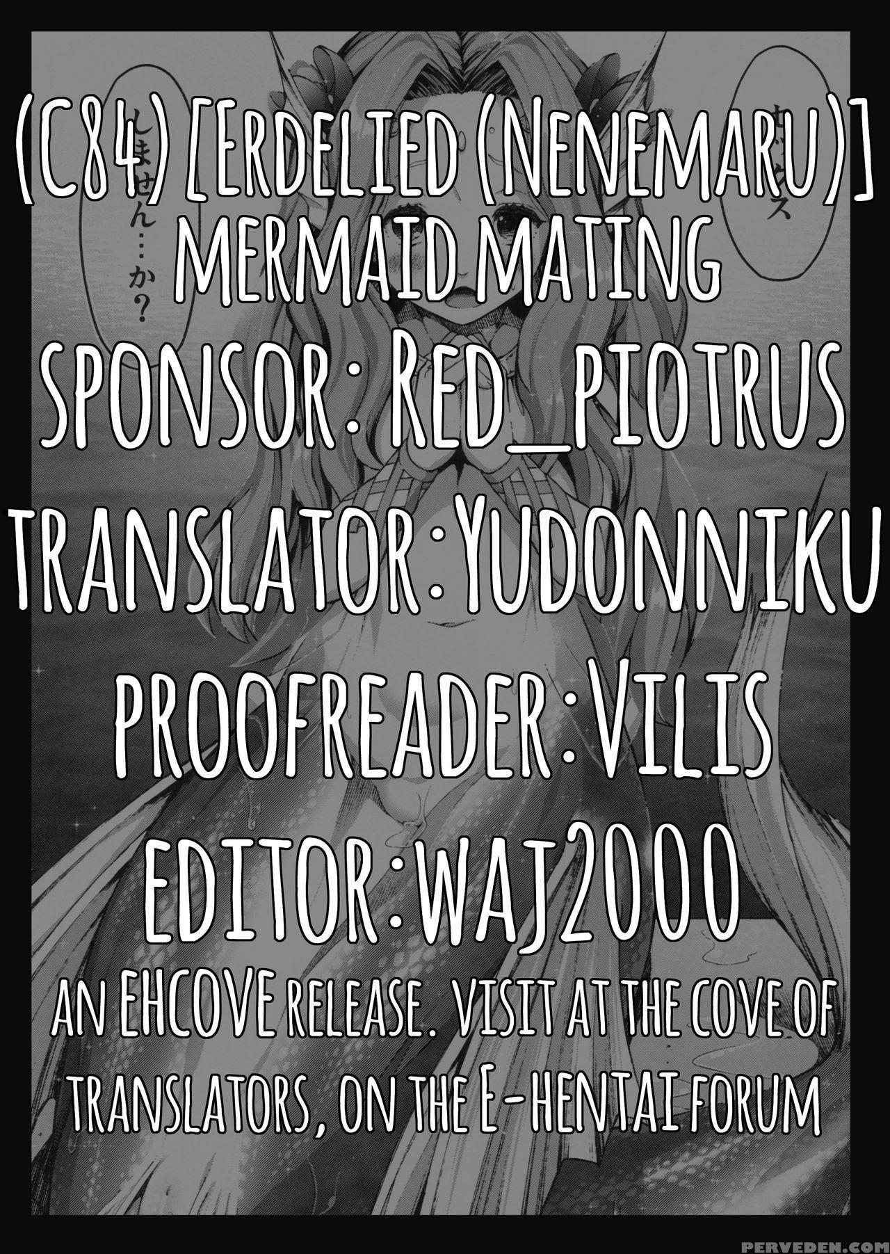 (c84) [erdelied (nenemaru)] Mermaid Mating [english] [ehcove] 1
