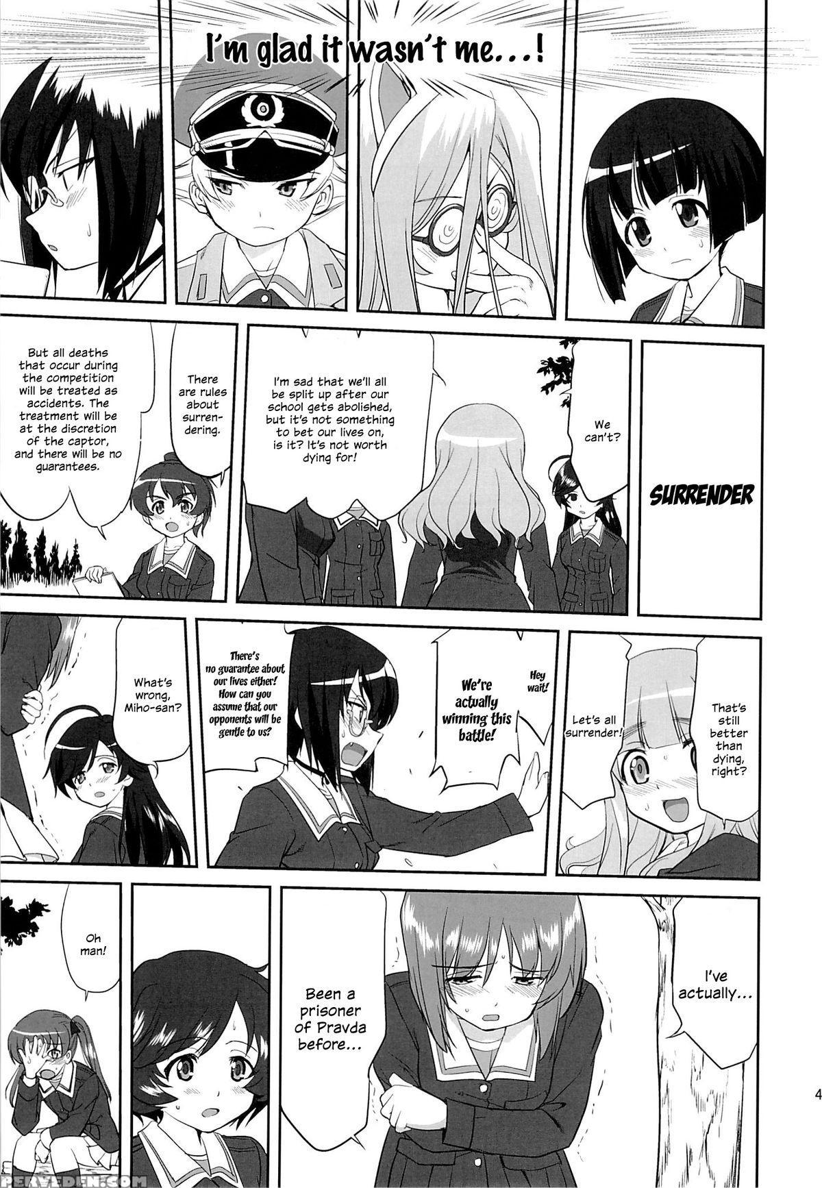 (c84) [takotsuboya (tk)] Yukiyukite Senshadou (girls Und Panzer) [english] [n04h] 1
