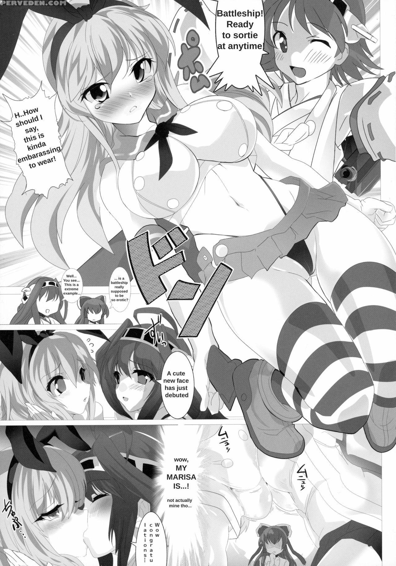 (c85) [lezmoe! (kuro, Oyu No Kaori)] Touhou Ga Kancolle Ni Ntr!? ~toukan Sensou~ (kantai Collection -kancolle-, Touhou Project) [english] Chapter 1 Page 11