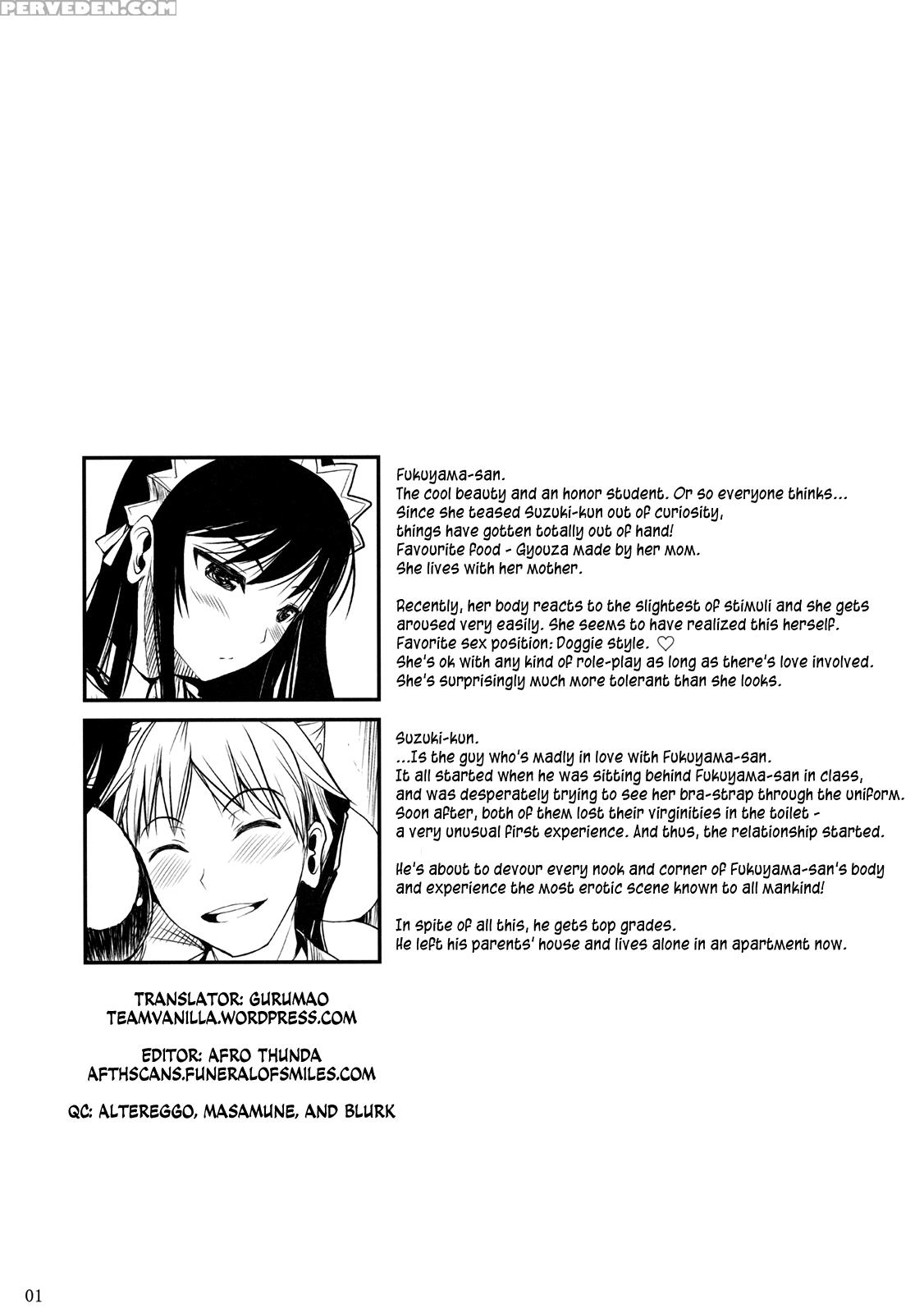 (c85) [shoot The Moon (fuetakishi)] Fukuyama-san Soushuuhen Ichi [english] [tv + Afro; Desudesu] Chapter 1 Page 55