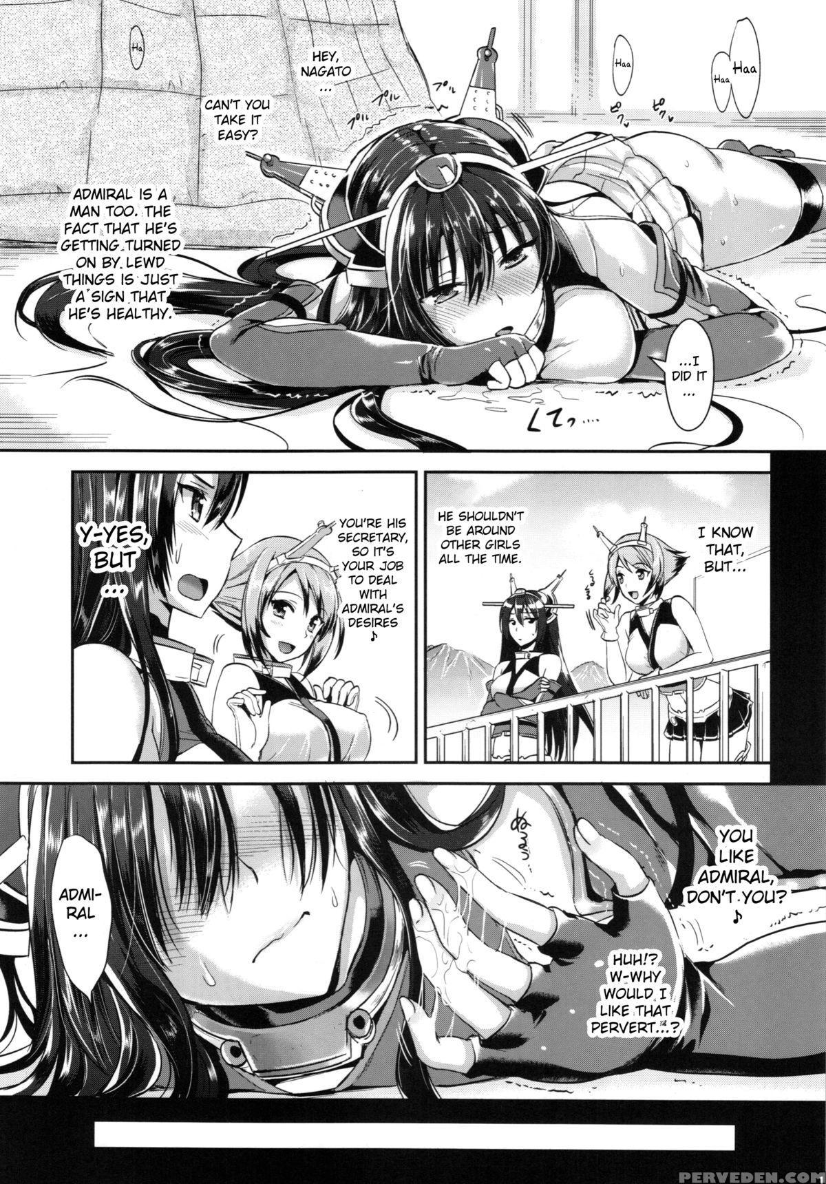 (c85) [yuriru-rarika (kojima Saya, Lazu)] Senkan Nagato To Hentai Teitoku | Battleship Nagato And Perverted Admiral (kantai Collection -kancolle-) [english] [mintvoid] 1
