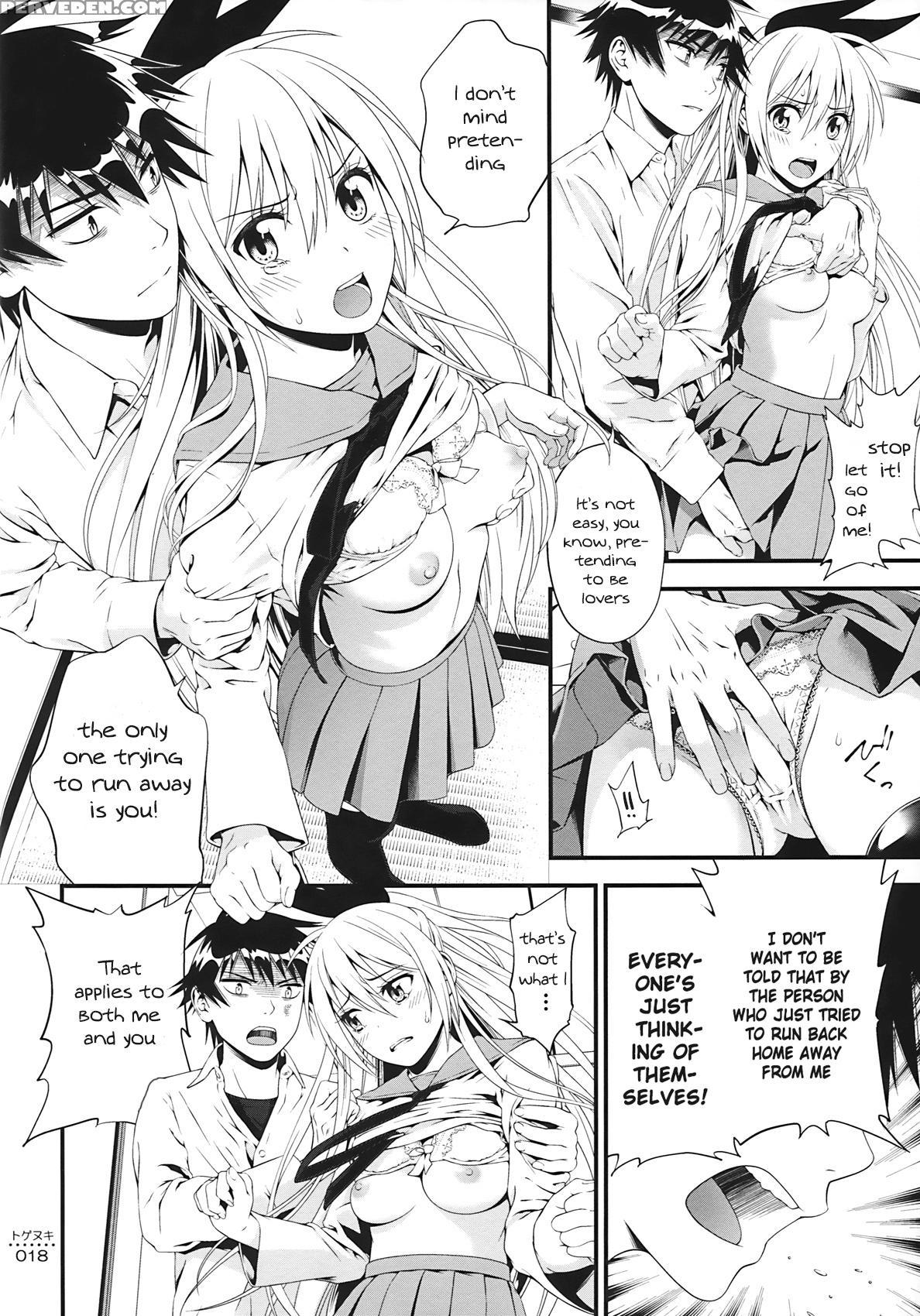 (c86) [3 Shoku Korona (suzuki Hinomi)] Togenuki (nisekoi) [english] [frogstat] 1