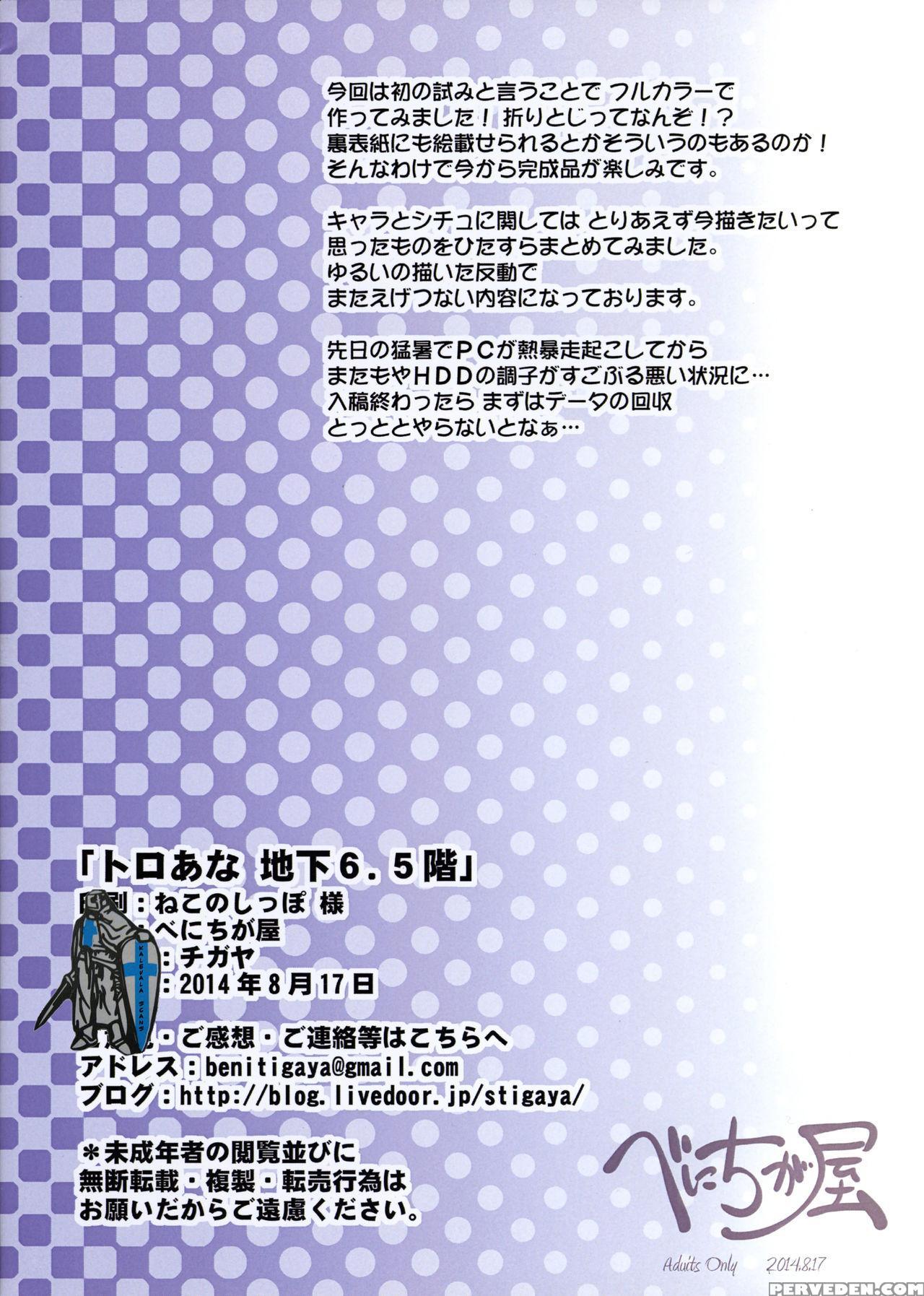(c86) [benichiga-ya (stigaya)] Toro Ana Chika 6.5-kai (dragon Quest Iv) [english] [nomi] 1