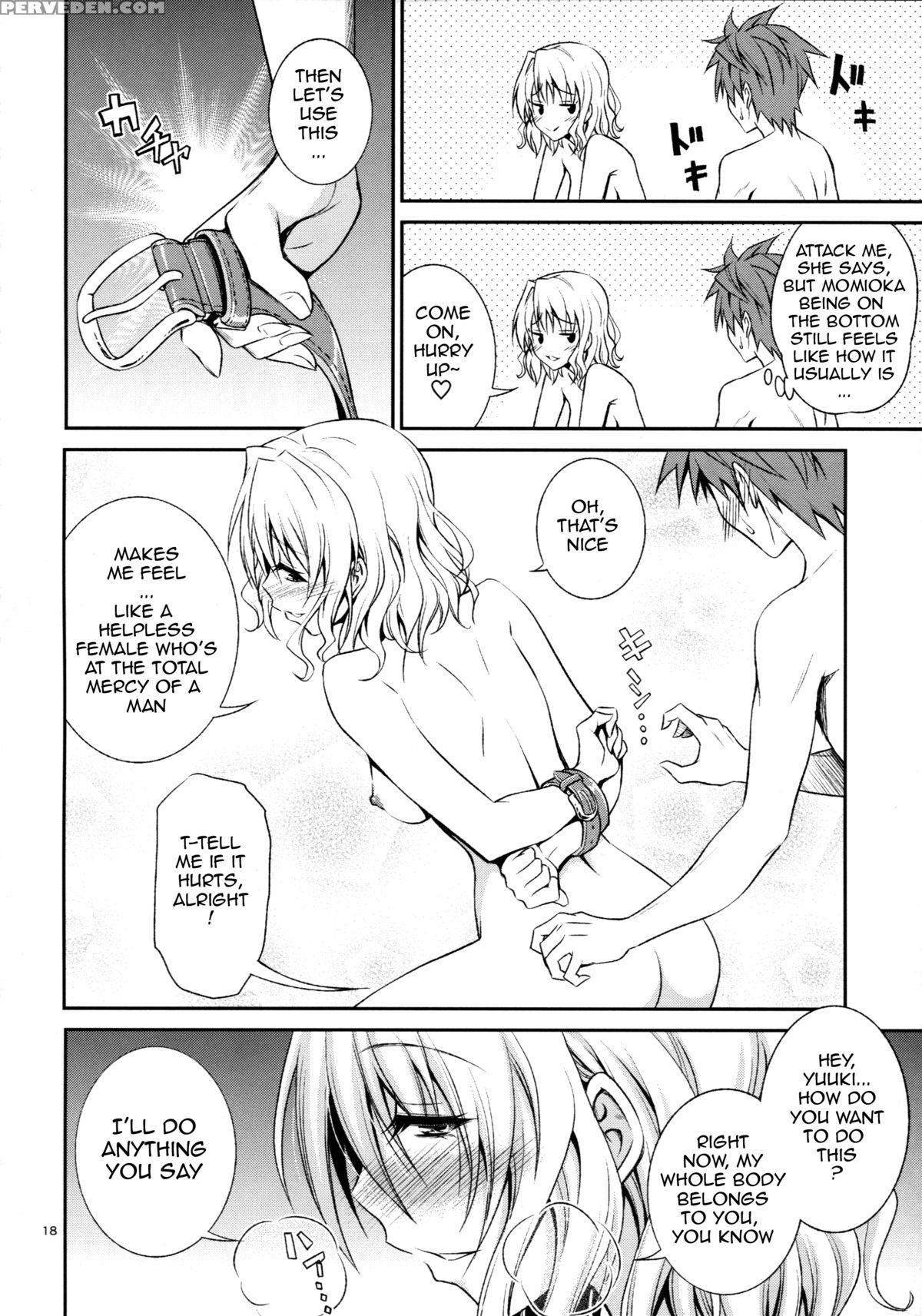 (c86) [hibi Rakuraku (aoki Kanji)] Momioka No Hatsujou | Momioka's Horniness (to Love-ru) [english] {doujin-moe.us} Chapter 1 Page 17