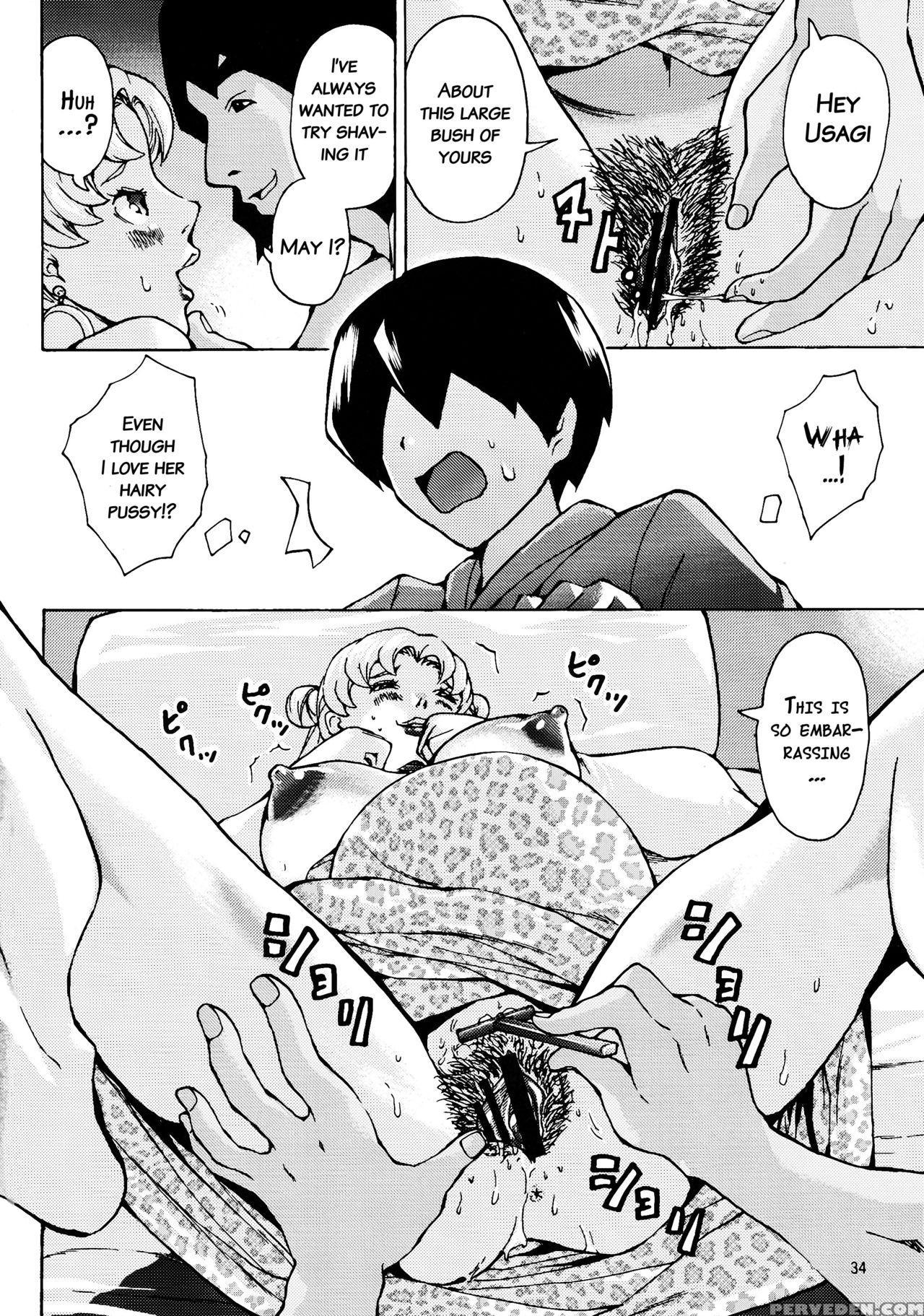 (c86) [misakix Megamix (misaki Tou)] Ninpu Joou Usagi Crystal (bishoujo Senshi Sailor Moon) [english] {doujins.com} Chapter 1 Page 33