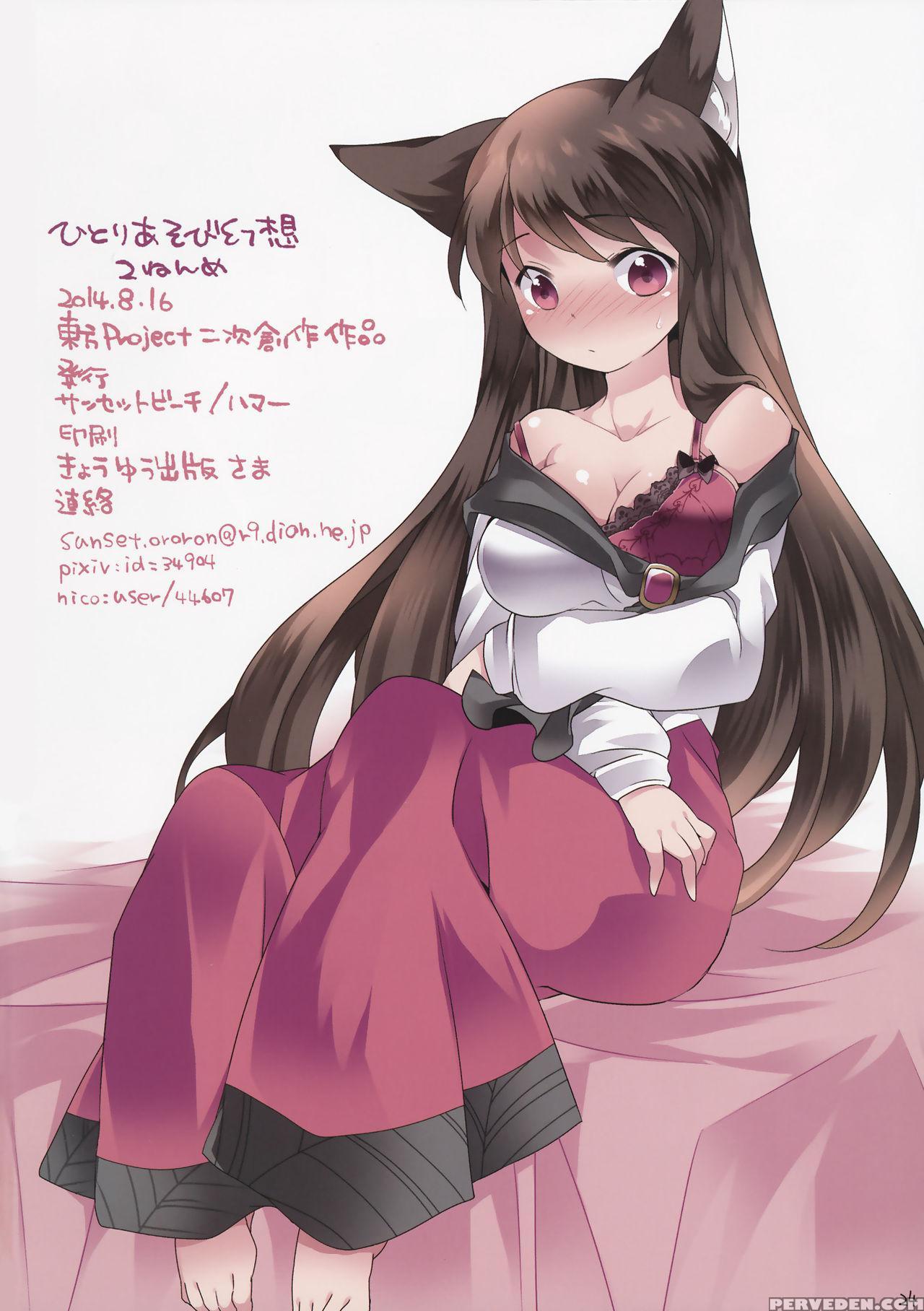 (c86) [sunset Beach (hammer)] Hitori Asobi Gensou 2-nenme (touhou Project) [english] 1