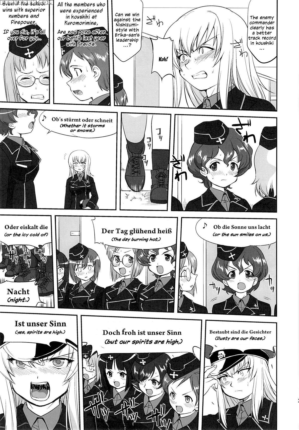 (c86) [takotsuboya (tk)] Yukiyukite Senshadou Kuromorimine No Tatakai (girls Und Panzer) [english] [n04h] 1