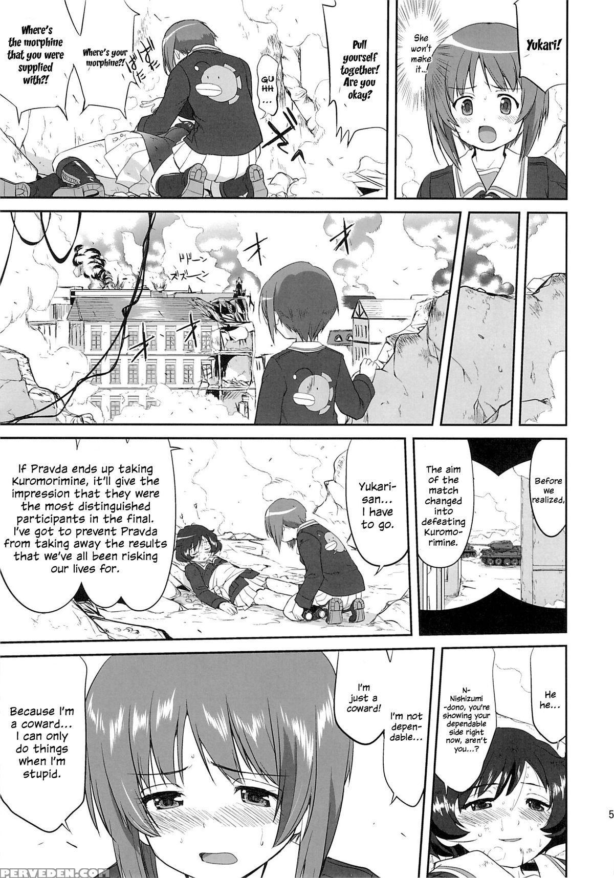 (c86) [takotsuboya (tk)] Yukiyukite Senshadou Kuromorimine No Tatakai (girls Und Panzer) [english] [n04h] 1