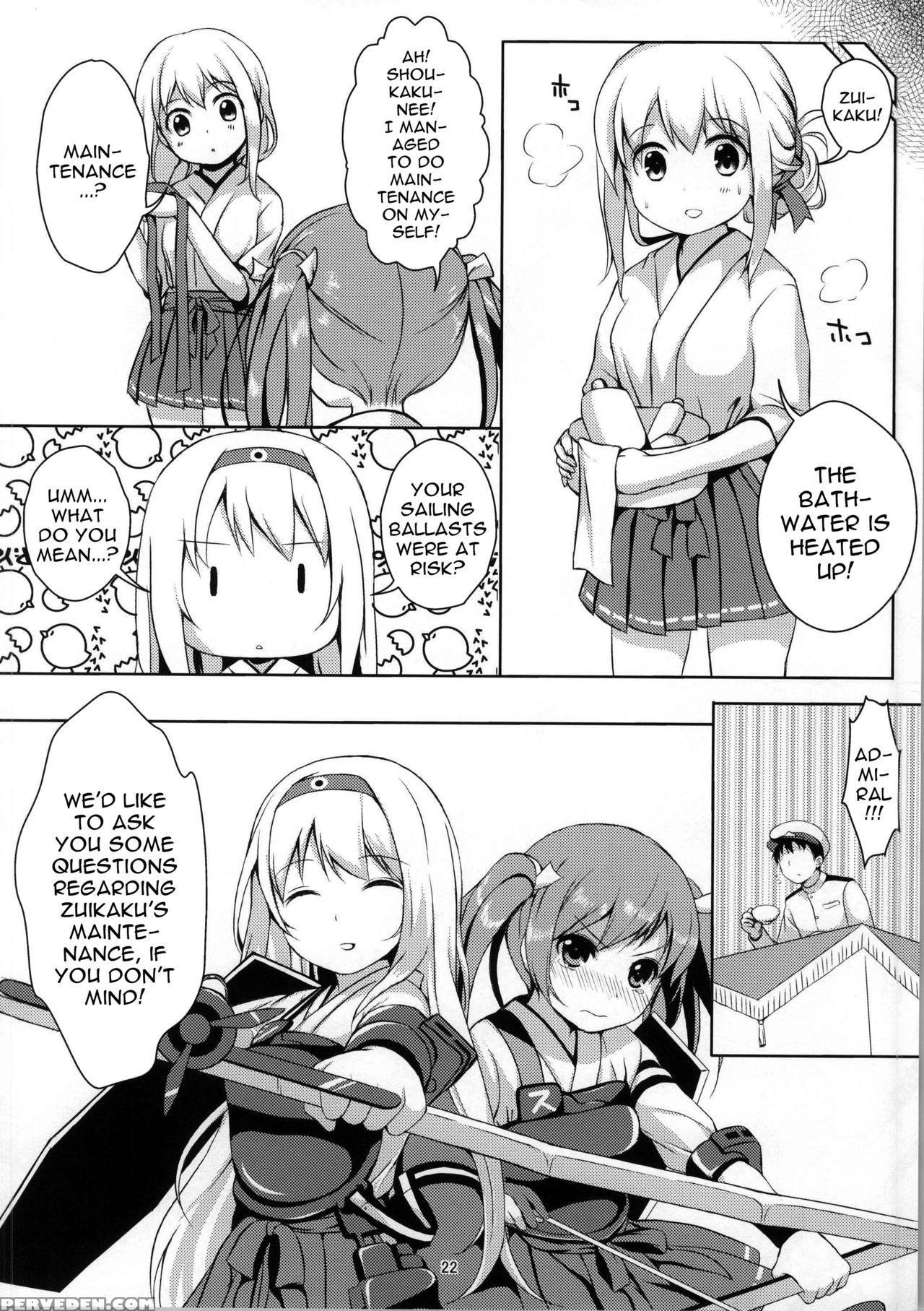 (c86) [tamagohan (saitou Miya)] Hatsu! Zuikaku Hitori Maintenance (kantai Collection -kancolle-) [english] [atf] 1