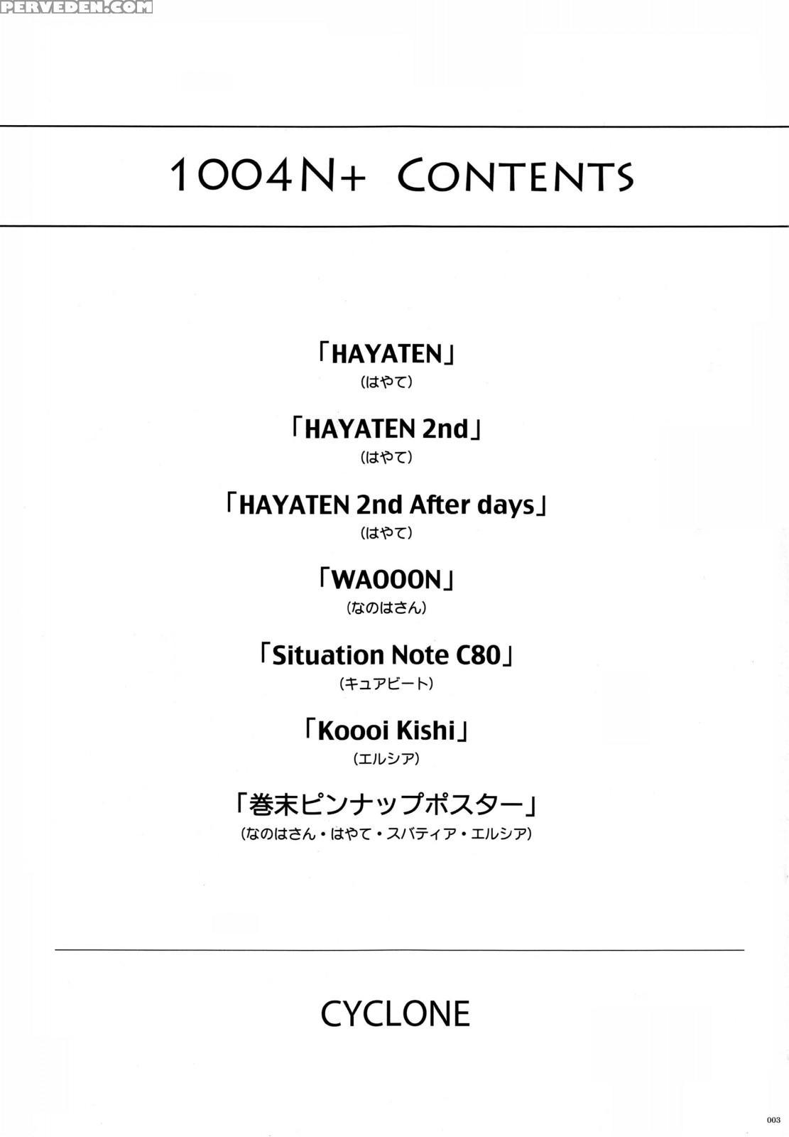 (c87) [cyclone (izumi, Reizei)] 1004n+ Cyclone No Soushuuhen (various) [english] {doujin-moe.us} Chapter 1 Page 6