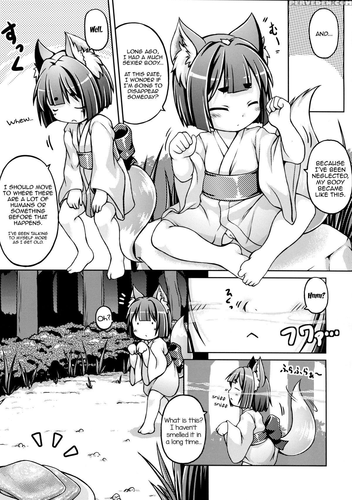 (c87) [fuketsudan (chabo)] Kitsune Nomi [english] [toks] 1
