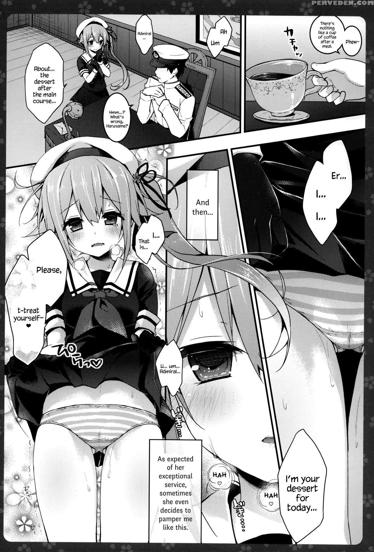 (c87) [kinokonomi (konomi)] Tokusei Harusame Wo Meshiagare (kantai Collection -kancolle-) [english] {hennojin} Chapter 1 Page 6