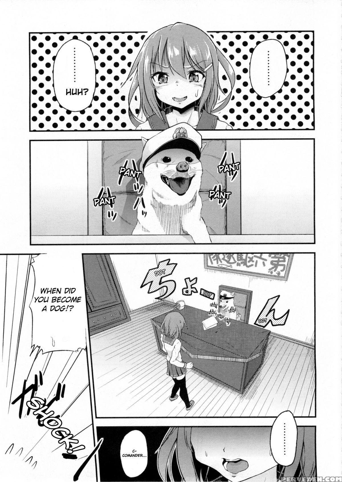 (c87) [puritania(puri)] Shireikan Ga Wanko Ni Nacchatta!! (kantai Collection -kancolle-) [english] [zarmazarma] 1