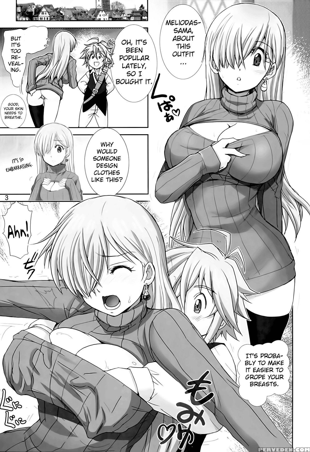 (c87) [raijinkai (haruki Genia)] Elizabeth Ni Rei No Sweater Kisete Mita (nanatsu No Taizai) [english] [mintvoid] 1