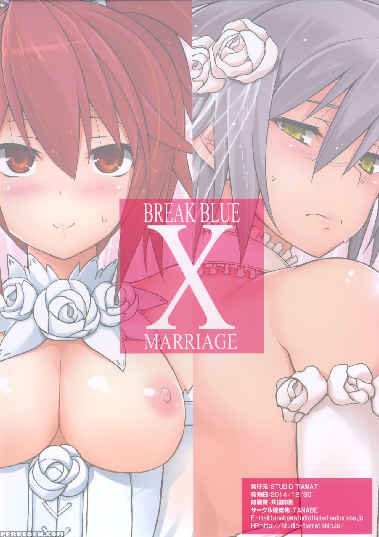 (c87) [studio Tiamat (tanabe)] Break Blue X Marriage (blazblue) [english] [tl Anon] 1